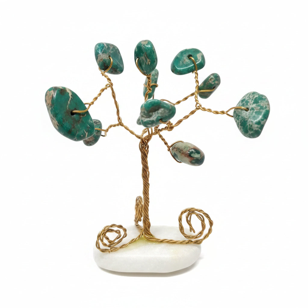 Green Jasper Gem Tree #2