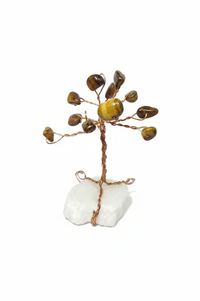 Tiger's Eye Gem Tree #1